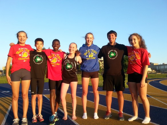 Left to right: Emily Chilton, Ian Hunter, Emmanuel Dadson, Grace Fetherstonhaugh, Devon Strome, Tomas Ward and Lauren Vanee. Missing from photo: Joshua Goundar and Kinsey Weir